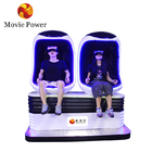 2 Players Virtual Reality 9d Egg Chair Vr Roller Coaster Game Machine