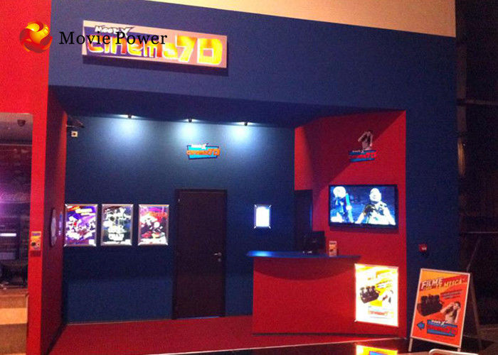 Luxury Personalized Home 4D Cinema Theater For 200 Person Playground