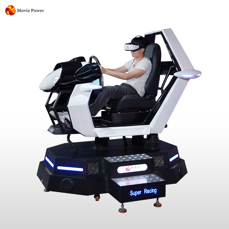 Playground Car Racing 9D Simulator Electric Platform Car Racing Game