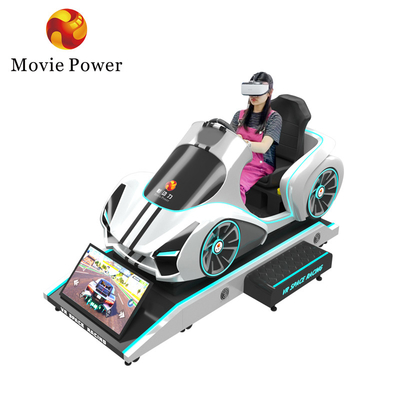 9d Virtual Reality Car Driving Simulator Cockpit With Motion Platform Vr Racing Game Machine