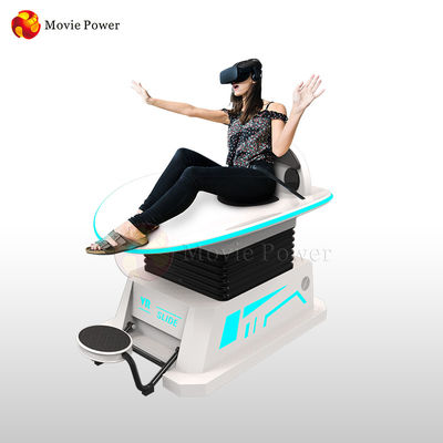 Indoor 9D Virtual Reality Simulator Mini Slide Roller Coaster Customized Color