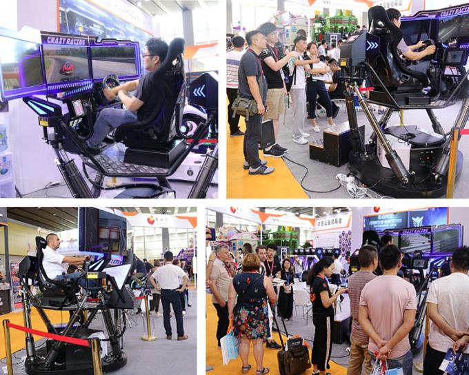 Thrilling Game Experience Virtual Reality Game Machine Motion Chair VR Simulator Roller Coaster For Amusement Park 15