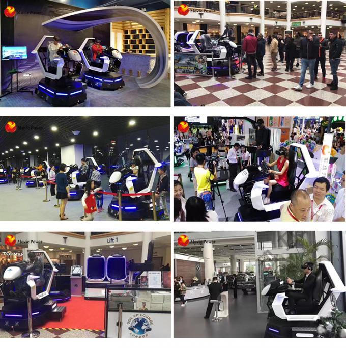 Thrilling Game Experience Virtual Reality Game Machine Motion Chair VR Simulator Roller Coaster For Amusement Park 16