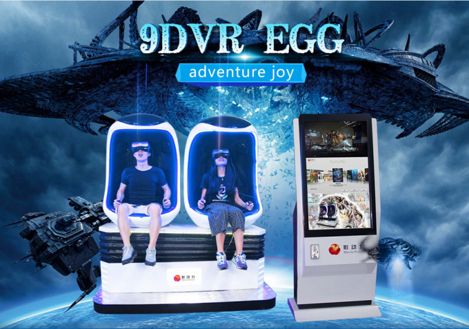 Easy Operate Interactive 9D VR Cinema 9D Virtual Reality Simulator For Game Center 0