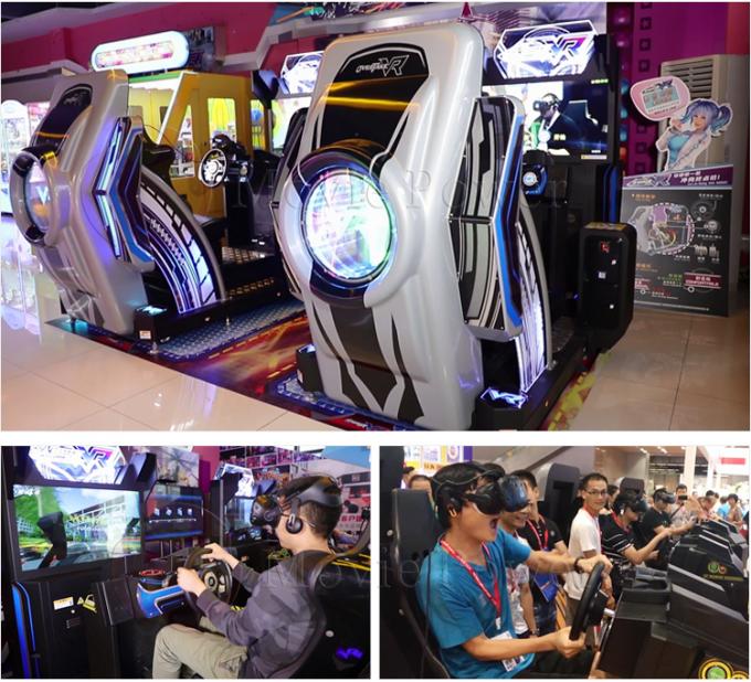 5d 9d Amusement Rides Game Machine VR Arcade Racing Car Simulator 0
