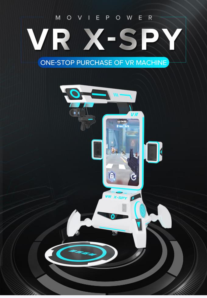 360 Degree 9D Vr Simulator Multiplayer VR Game Machine For Shopping Mall 0