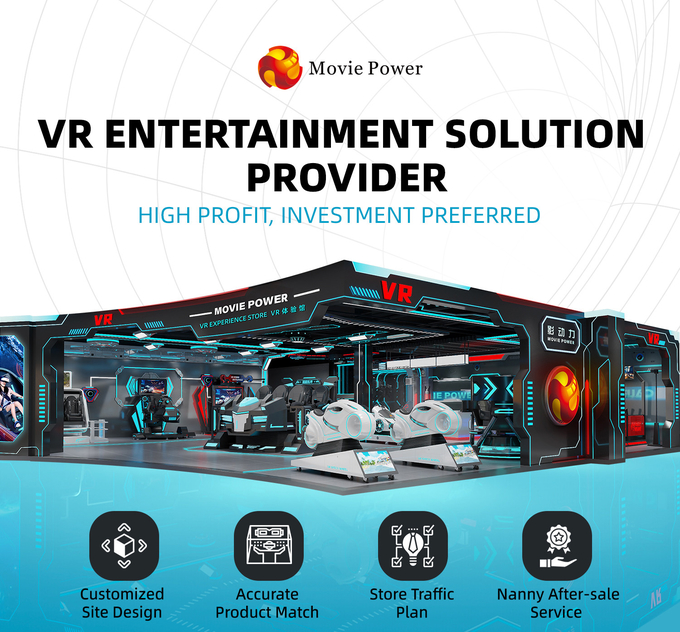 4KW Deepoon E3 9D VR Simulator For Theme Park Museum 0