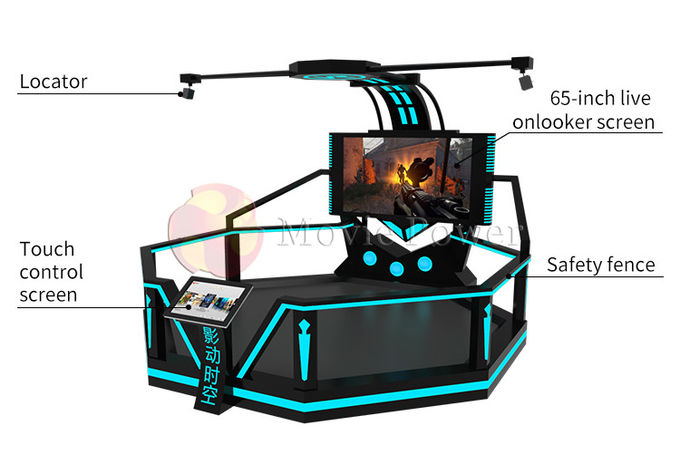 9D VR Shooting Simulator Music Game Free Walking Sport Game Battle War Single Player Beat Saber 1