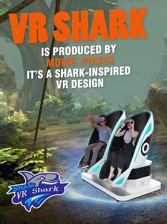 Virtual Reality Amusent Park Product 2 Seats 9d Egg Vr Chair Cinema Simulator 0