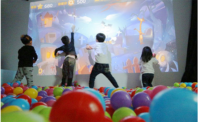Magic 3d Interactive Wall Projection Games Ball AR Hitting Amusement 2