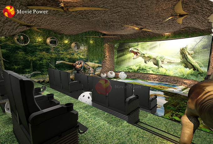200 Seats Dinosaur Theme Immersive Theater 5D Cabin Cinema 0