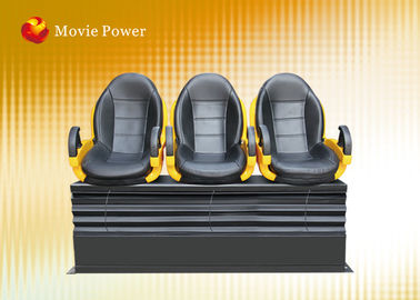 6 DOF Electric Platform XD Theatre 7D Cinema Equipment Blow Water To Face