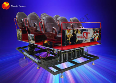 Funny Fog Smell Fire 7D Movie Theater For Mobile Movie Theater Truck
