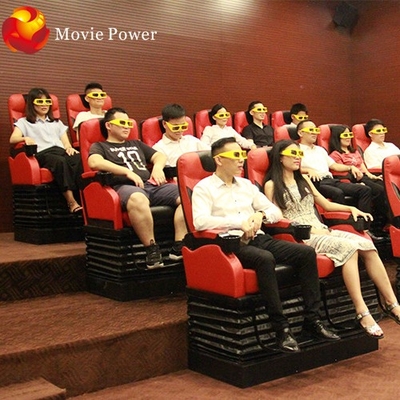Entertainment 9D Simulator 4D Cinema System Motion Chair VR Equipment Movie Theatre
