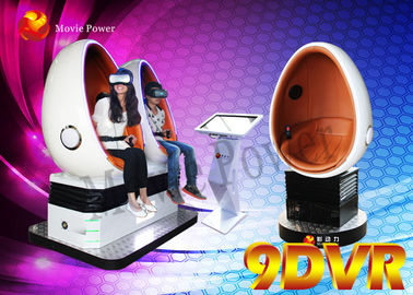 2 - 9 Square Meter VR Amusement Game 9D 2 Seater Simulator Dynamic Effect