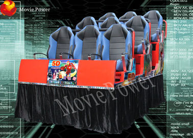 6dof Platform 7D Movie Theater With Hydraulic System High Disposition