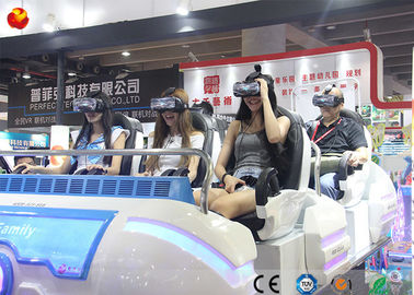 Multiplayer Game Machine 9D VR Family Cinema with 360 Rotated Helmet