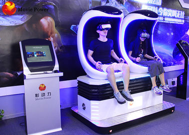 1 Seats 2 Seats 3 Seats 9D VR Cinema Egg Equipment 3 DOF Motion Platform For Kids