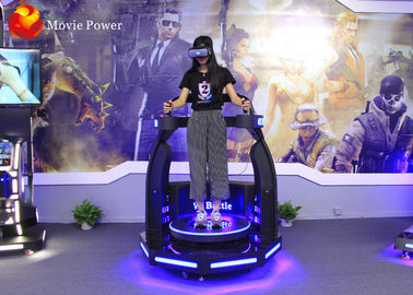 Exciting Shooting Game Machine 9D Virtual Reality Simulator With 3D Glasses