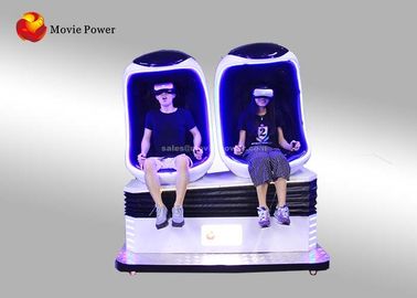 Dynamic Games 2 Seats 9D VR Cinema / Virtual Reality Roller Coaster Movie