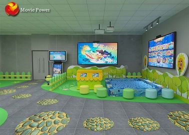 VR Amusement Park Indoor Interactive Projection Children Painting Game Machine 1.5 KW