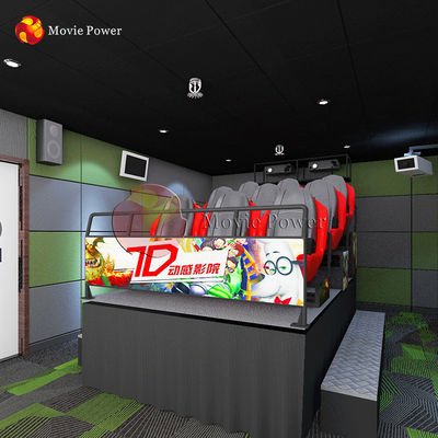 Parent Child Interactive Dynamic 7D Cinema Theater For Entertainment