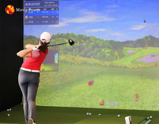 Professional Virtual Indoor Golf Simulator Projection ROHS