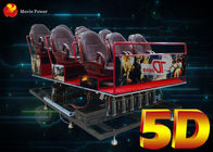 Air Injection Leg Sweep Chair 5D Movie Theater With 3D Stereoscopic Movies