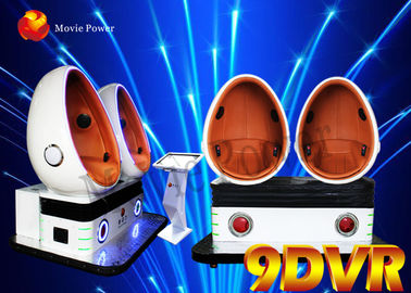 Movie Power 9d Virtual Reality Equipment With Motional Chair 2 Seats Amusement Park Rides