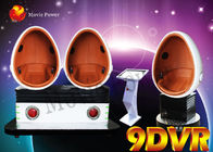 360 Degree VR Cinema Simulator 9D VR 3 Dof 3 Seats  For Playground
