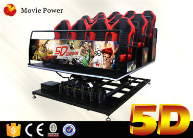 High Simulated 5D Cinema 6 Seats 4D Theater System