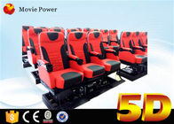 3 Dof Electric / Hydraulic 5D Cinema Equipment 5D Simulator Cinema with motion chair