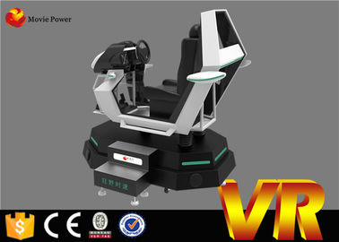 Indoor 9D VR Cinema Simulator Racing Car Rides For Amusement Park Equipment