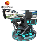 Hydraulic 4d Car Racing Simulator Game Machine 6dof Motion Platform Driving Simulator