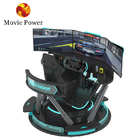 9d Vr 6 Dof Racing Car Simulator Virtual Reality Arcade Game Machine With 3 Screen