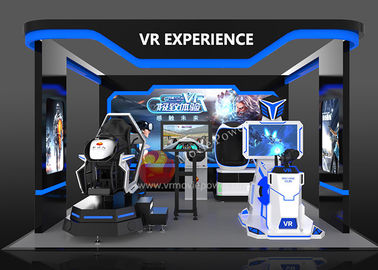 360° Rotating Platform Amusement Park 9d Virtual Reality Simulator For Kids And Adults