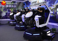 Amusement Park Equipment 9D Virtual Reality Vr Car Racing For Kids / Adult