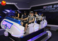 Movie Power Dynamic 5D 7D VR Cinema Simulator For 6 Players 220V