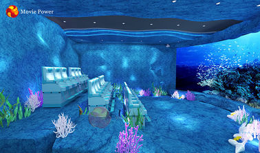 Theme Park Ocean Design 4d Motion Theater 20-200 Seats