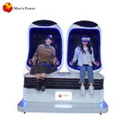 Amusement Park Virtual Reality Simulator 9d Vr Cinema Egg Chair Equipment With 2 Seats
