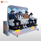 New Product Indoor Immersive Vr Game 4 Seaters Virtual Reality 9d Cinema Simulator