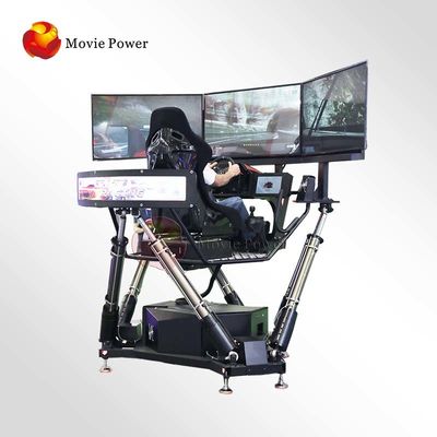 Movie Power Three Screens Electrical Training Equipment Vr Car Driving Simulator