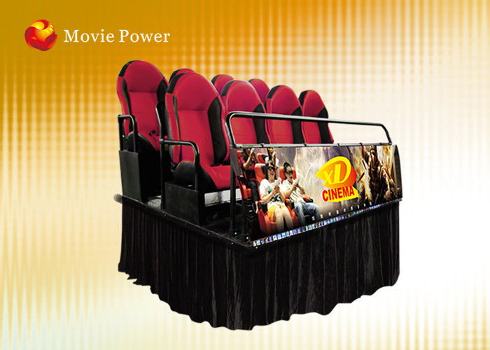 Lighting Wind Fog 7D Movie Theater 7D Sinema With Electric system