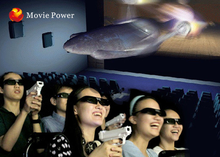 Interactive virtual Reality 7D Movie Theater Simulator With 6/8/9/12 Seater