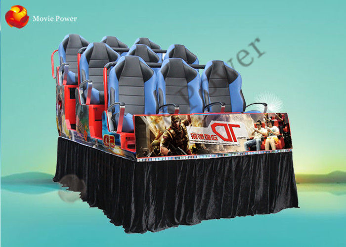 Interactive Dynamic 7d Movie Theater 7d Cinema Equipment With Shooting Gun