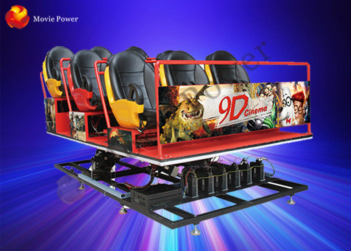 Amusement Theme Park 7D Movie Theater With Rugged Hardware