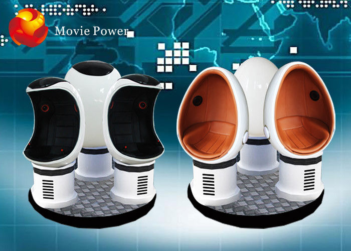 360° Rotating Platform 9D VR Cinema With Vr Headset 220V 1.5KW / 3KW