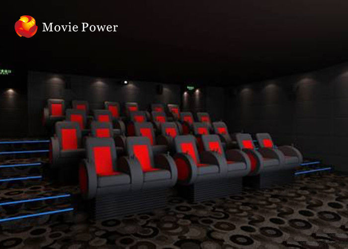 Push / Lift / Fly Seat 4D Movie Theater System For Shopping Center