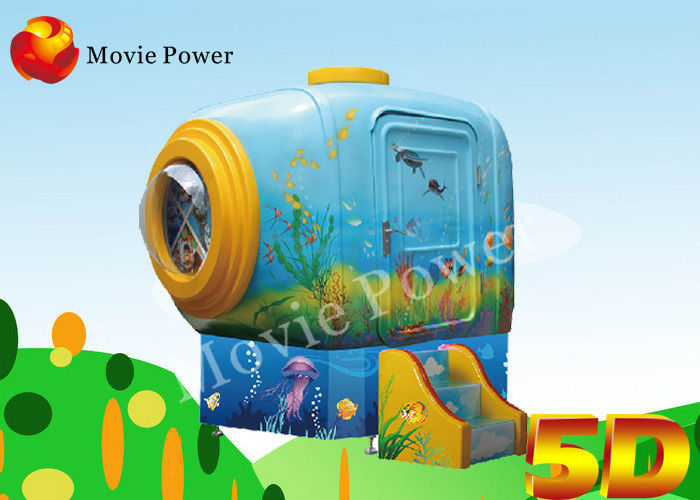 Mini Mobile Bump Vibration 5D Motion Cinema With Dynamic Seats System