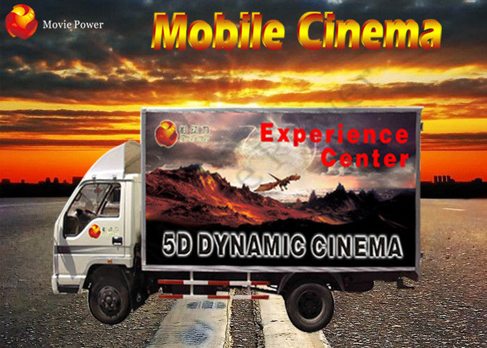 Heterogeneous Motion Enjoyment Mobile Cinema Truck 12D Cinema